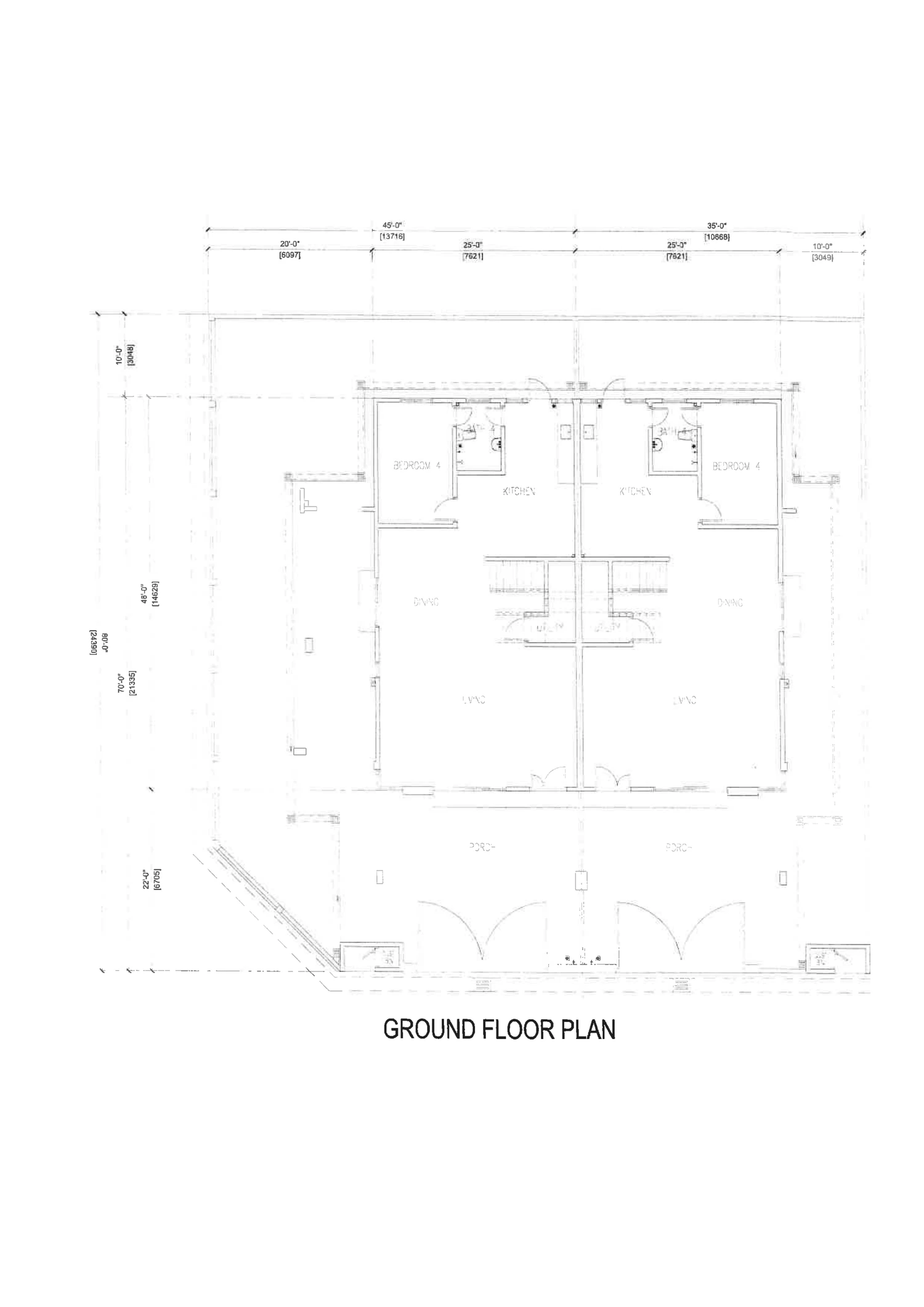 Ampang Cove double storey semi-D floor plan, ground and first floor