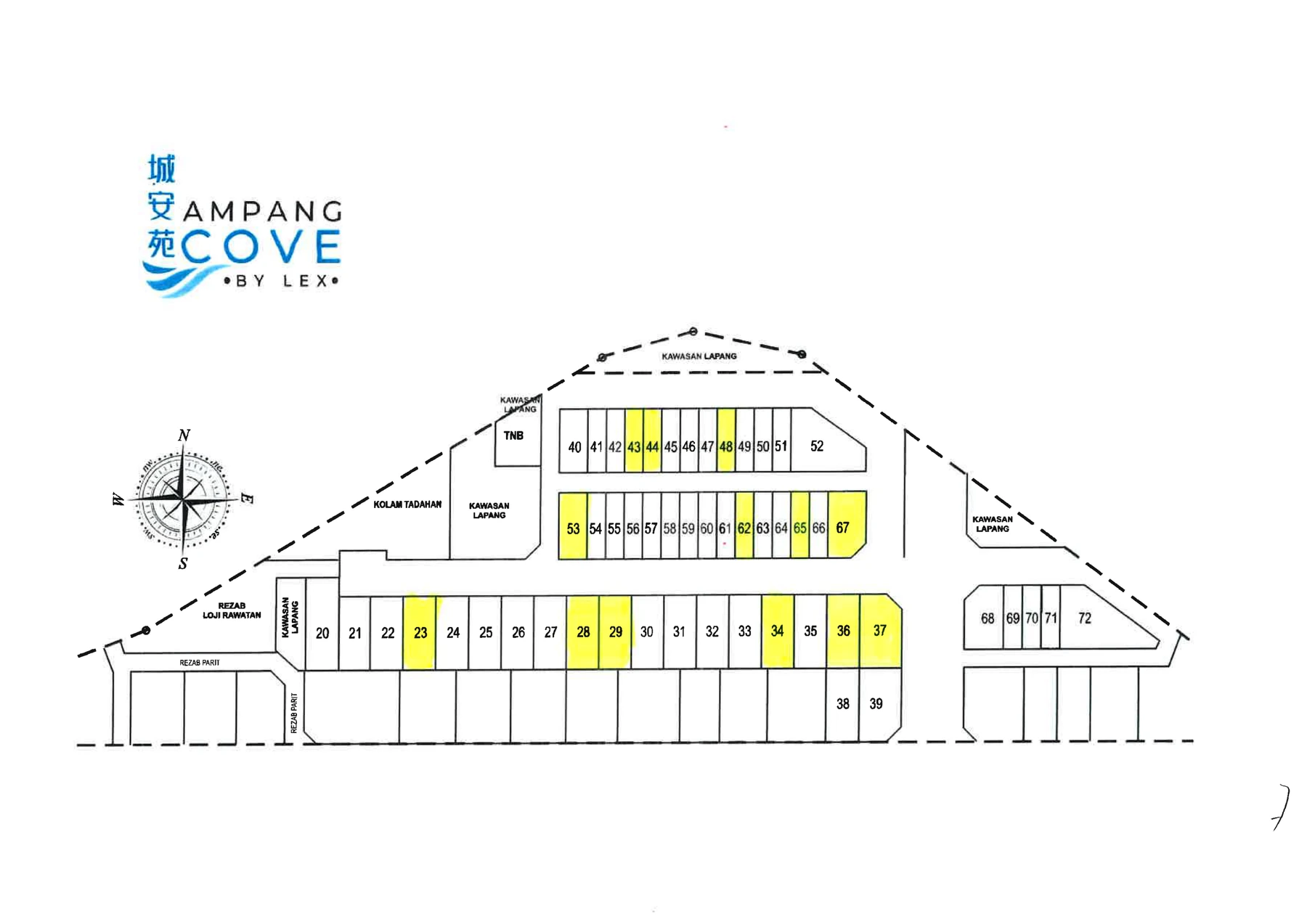 Ampang Cove site master plan